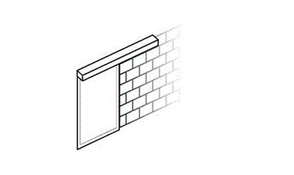 درب اتوماتیک کشویی تک لنگه