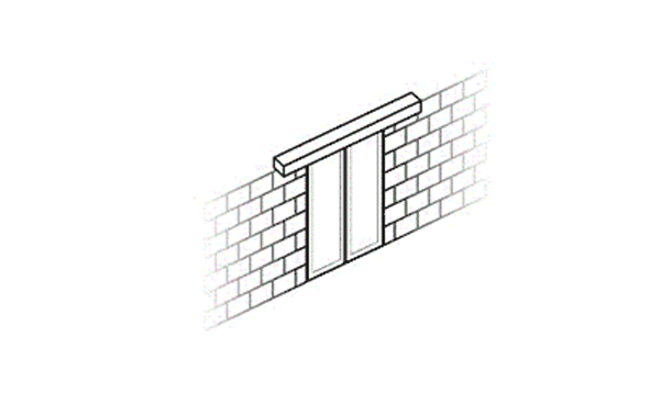 درب اتوماتیک کشویی دولنگه