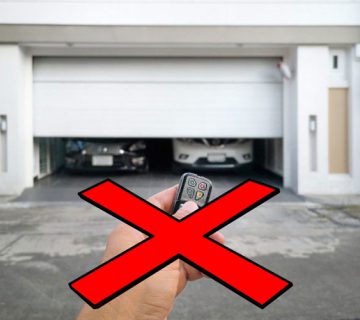 باز کردن درب پارکینگ بدون ریموت