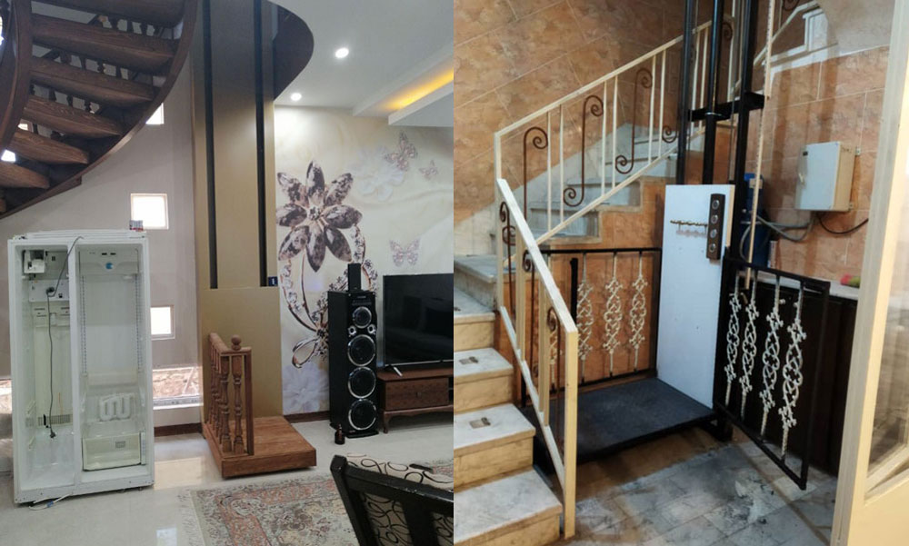 بالابر هیدرولیکی خانگی