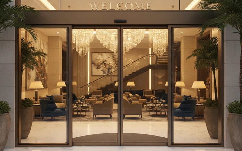 بهترین درب اتوماتیک شیشه ای 1404